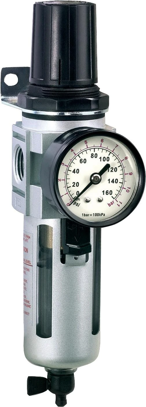 Grąžtas Oro filtras + reguliatorius 0,5-10bar 1/2" max 3200 l/min Irimo