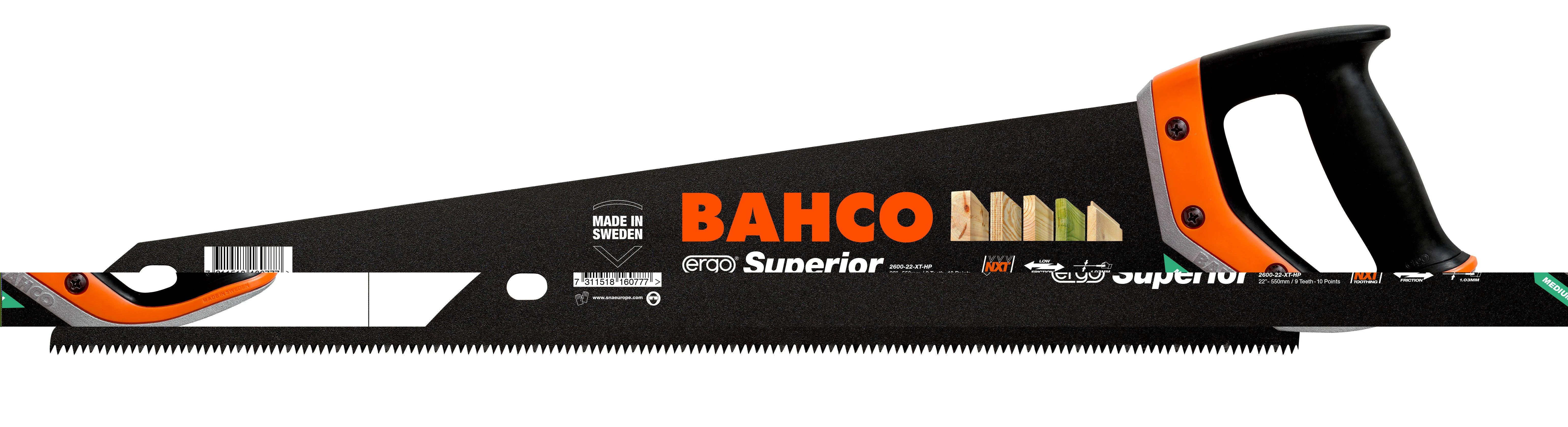 Pjūklas medžiui Superior 22" 550mm NXT9/10 Bahco
