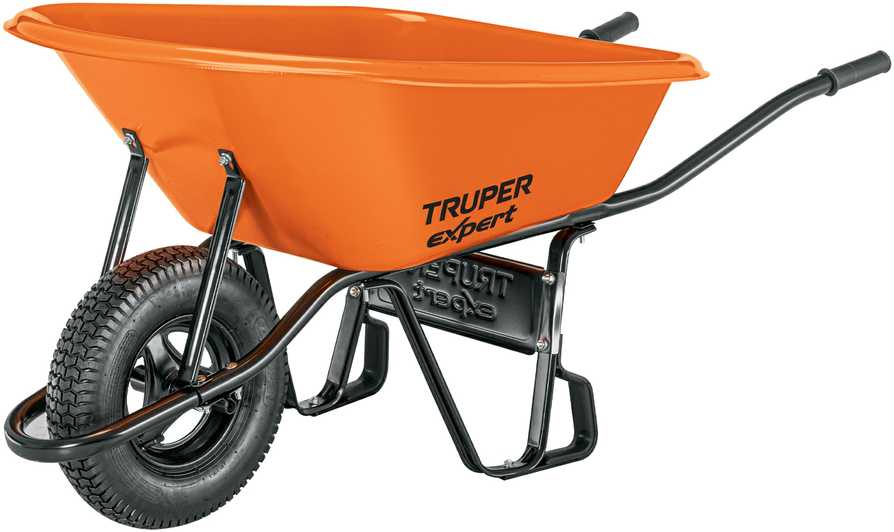 Truper Expert 100L profesionalus karutis su HDPE plastikine talpa