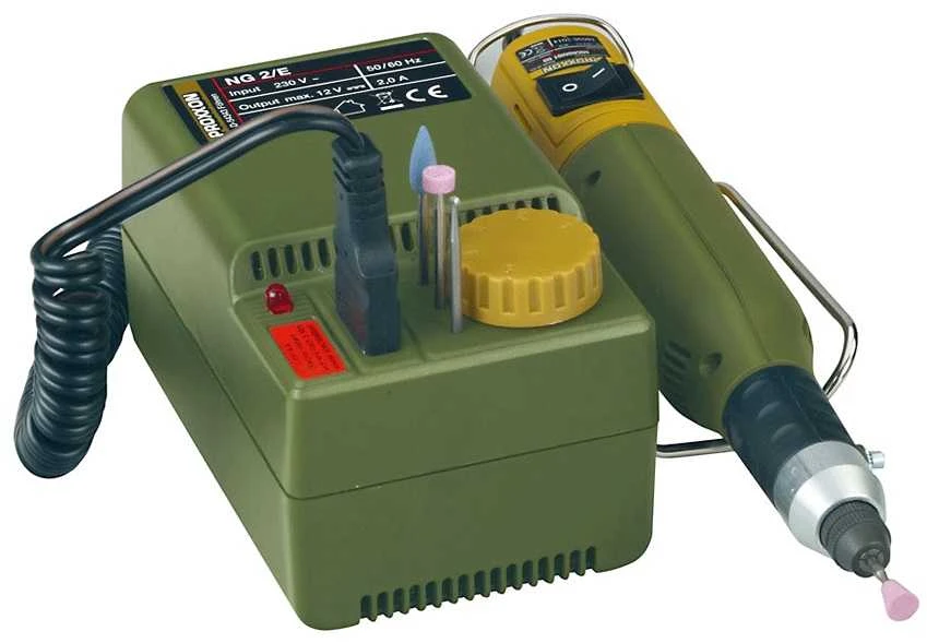 Graviravimo rinkinys su PROXXON MICROMOT 60/E 12V