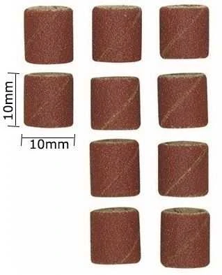 Šlifavimo ritinėliai Ø10mm(10vnt.) PROXXON