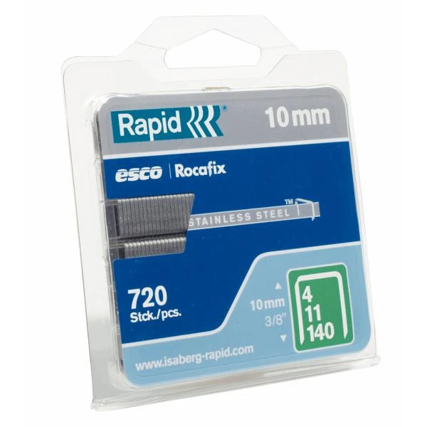 Kabės „Rapid" pl. dėžė. 140/06 5000 vnt.