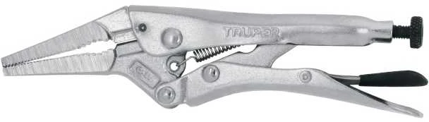 Replės fiksuojamos ilgu snapu tiesiomis žiaunomis 150mm Truper®