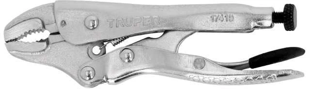 Replės fiksuojamos lenktomis žiaunomis 100mm Truper®