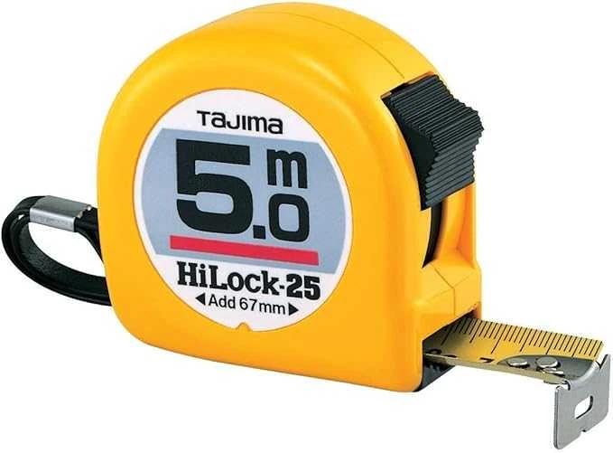 Matavimo ruletė Tajima HiLock; 5 m