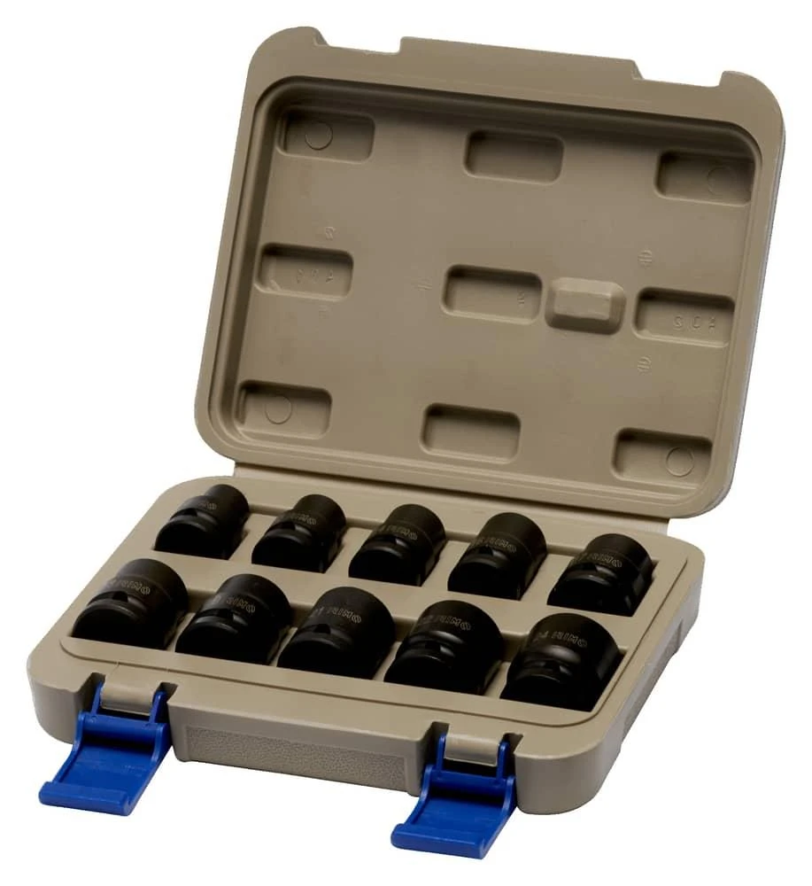Šešiakampių smūginių galvučių rinkinys Irimo 10vnt 10-24mm 1/2"