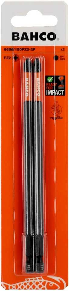 Smūginiai antgaliai Bahco 66IM PZ2 150mm , 2vnt blisteris