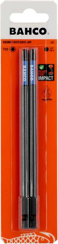 Smūginiai antgaliai Bahco 66IM T20 150mm , 2vnt blisteris