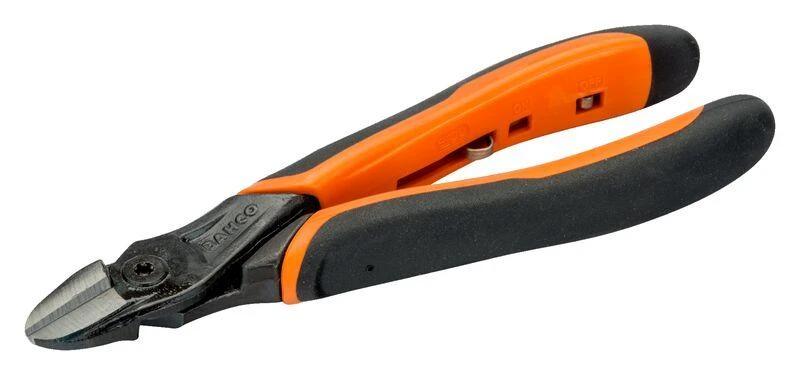 Šoninio kirpimo replės Bahco ERGO™ 125mm ypač kietai vielai