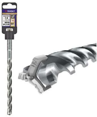 SDS+ grąžtas gelžbetoniui Tivoly Technic Master 3 Heavy Duty | Ø10*450*400mm
