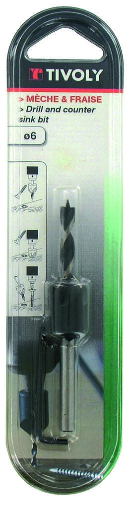 Medžio grąžtas-gilintuvas 5mm. TIVOLY