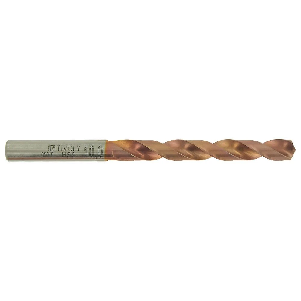 Tivoly Metalo grąžtas FURIUS 11.0mm, Ti2CN FUSIO, HSS kampas "Split point" 135°