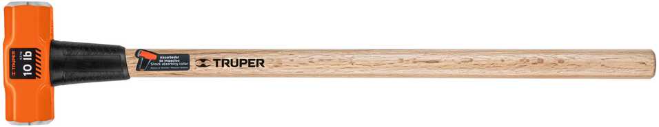 Truper Plaktukas-kūjis aštuonkampe dviguba galva 4500g, medinis kotas 91cm
