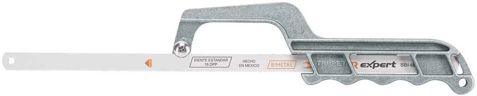 Vienarankis aliuminis metalo pjūklelis. Skirtas 30cm geležtėms Truper®