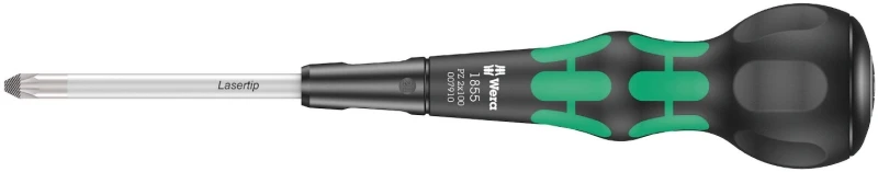 Wera 1855 PZ Kraftform Ball-Grip Pozidriv atsuktuvas (PZ2x100 mm)