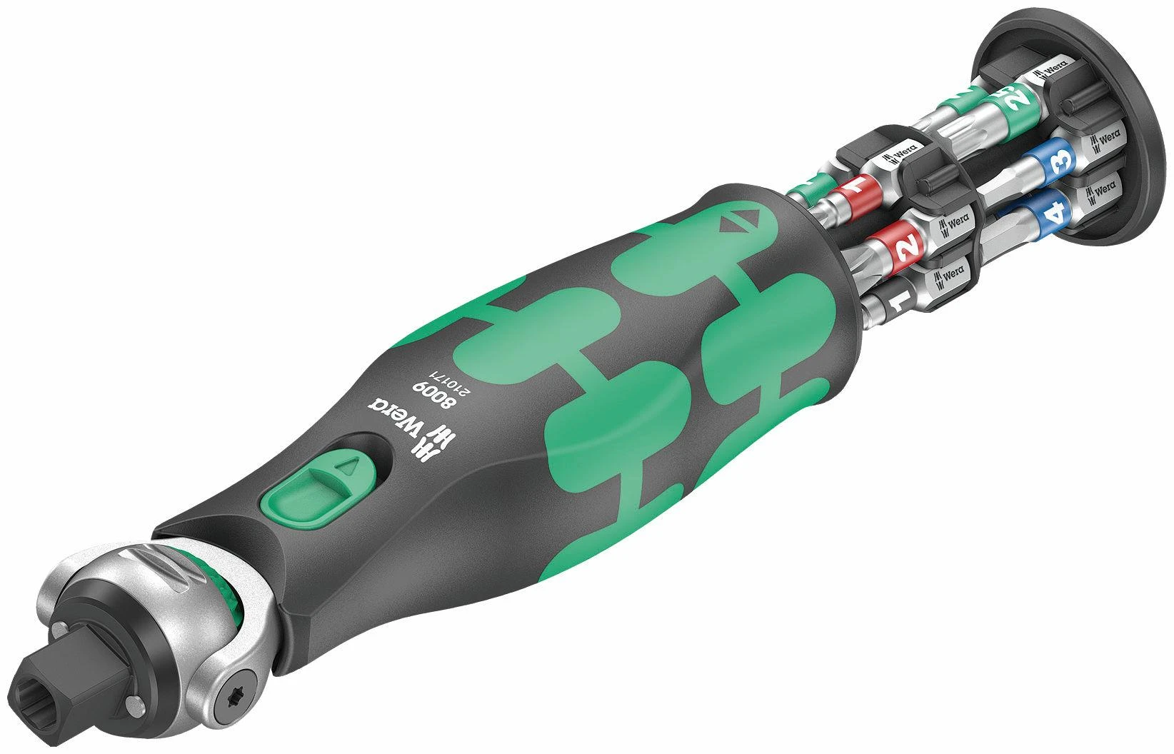 Grąžtas Antgalių rinkinys Wera 8009 Zyklop, 13vnt PH,PZ,TORX,HEX