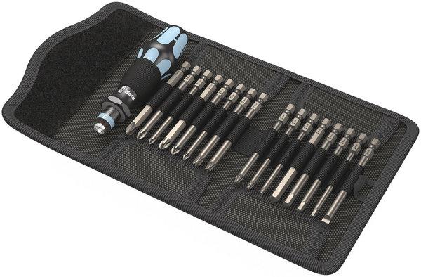 Wera Dėklas su 89mm antgalais, nerūdijančio plieno "Kraftform Kompakt 60 Stainless"