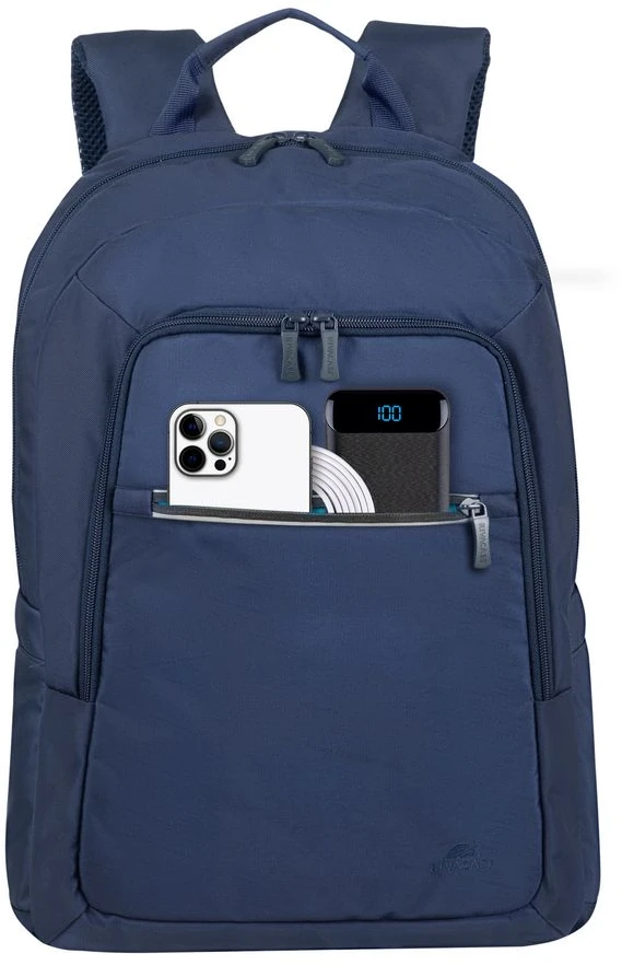 Mėlyna Kuprinė RIVACASE 7561 dark mėlynas Alpendorf-ECO Nešiojamas kompiuteris backpack 15.6-16"