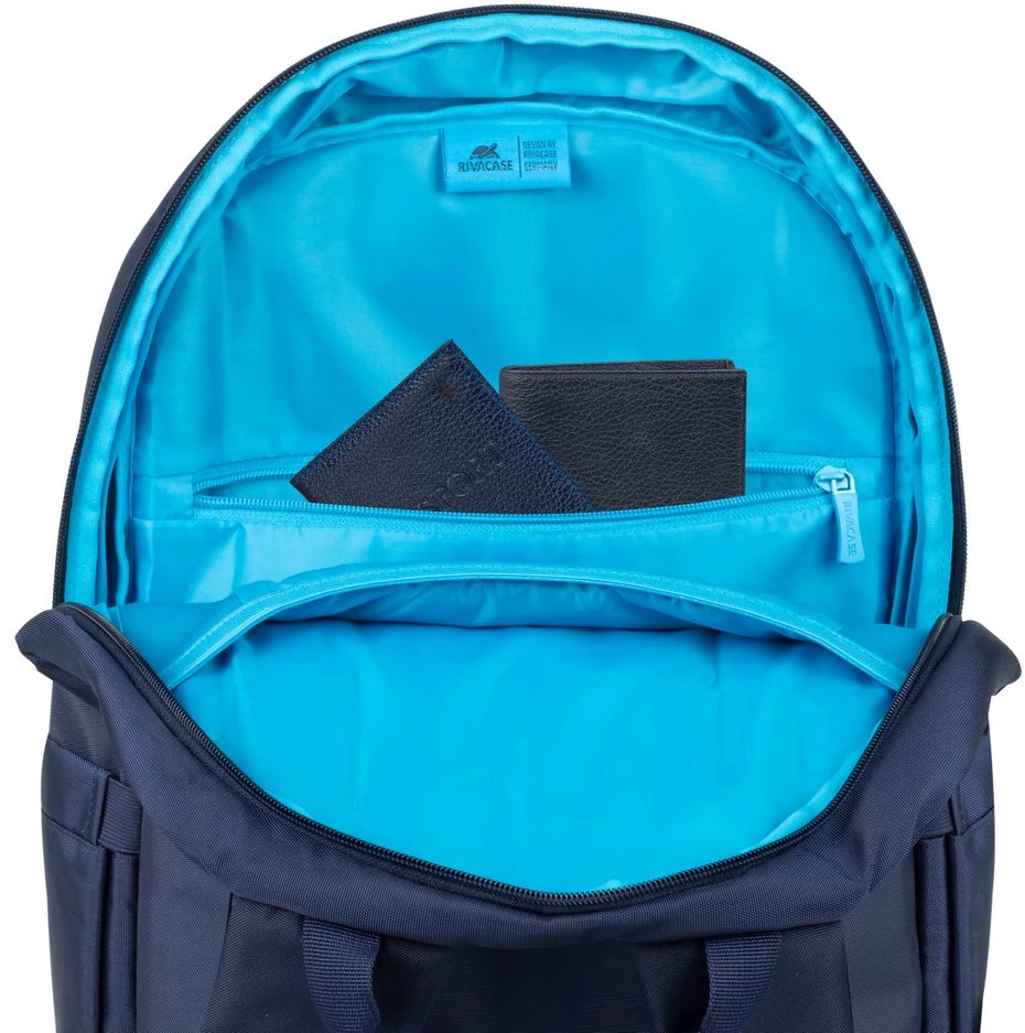 Kuprinė RIVACASE 7561 dark mėlynas Alpendorf-ECO Nešiojamas kompiuteris backpack 15.6-16"