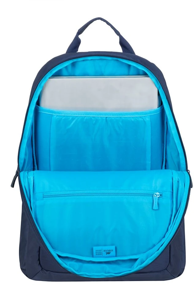 Mėlyna Kuprinė RIVACASE 7561 dark mėlynas Alpendorf-ECO Nešiojamas kompiuteris backpack 15.6-16"
