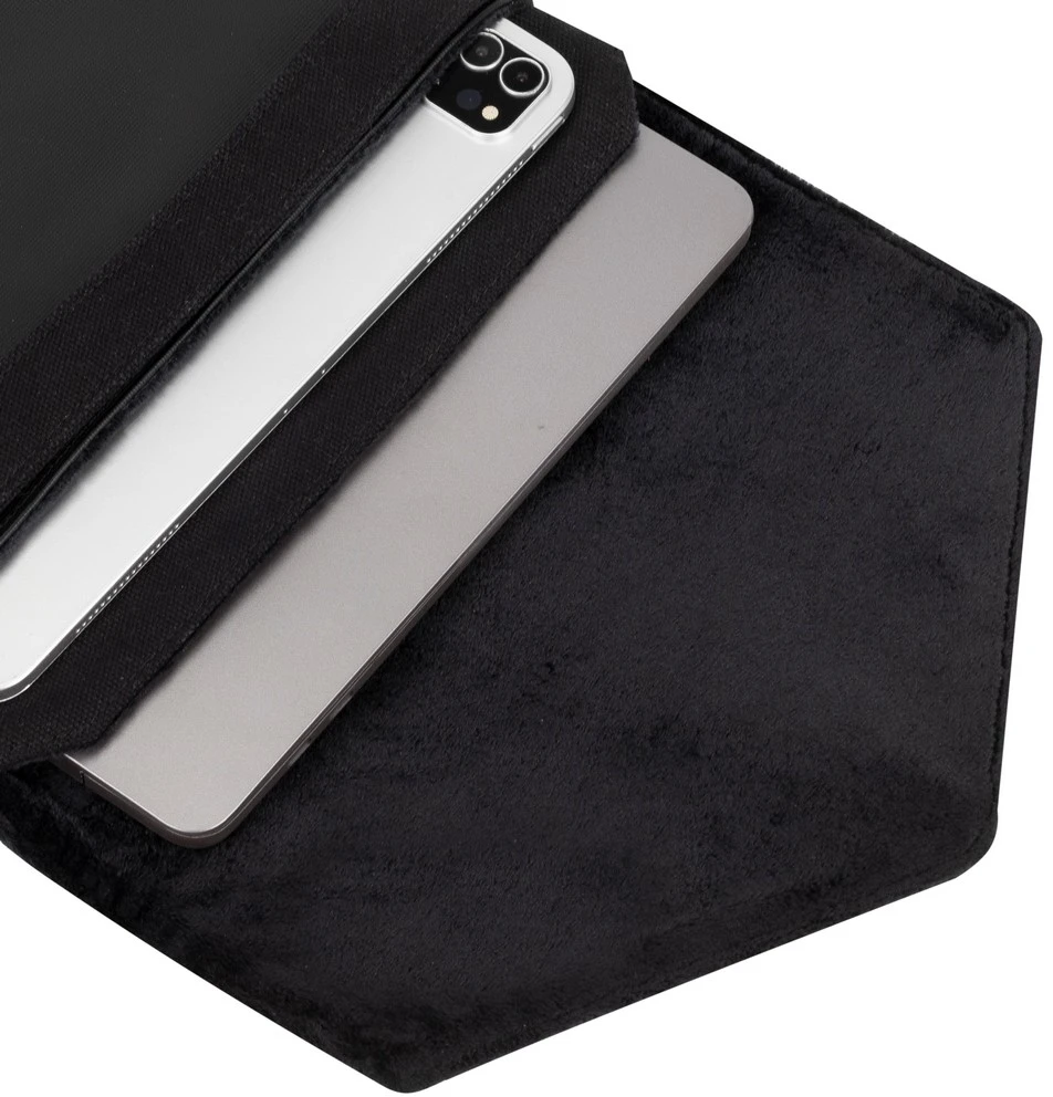 Dėklas -įmautė RIVACASE 8503 juodas Cardiff Canvas Sleeve 13-14"