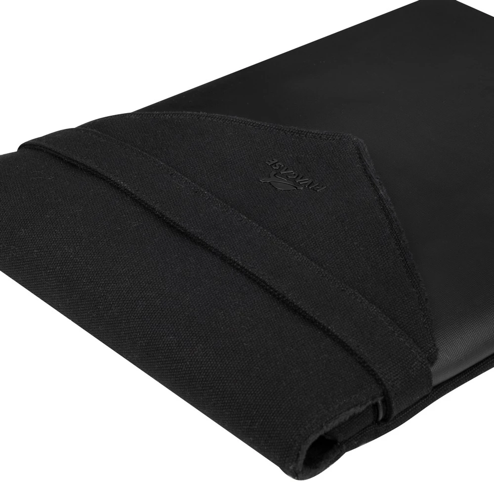 Dėklas -įmautė RIVACASE 8503 juodas Cardiff Canvas Sleeve 13-14"