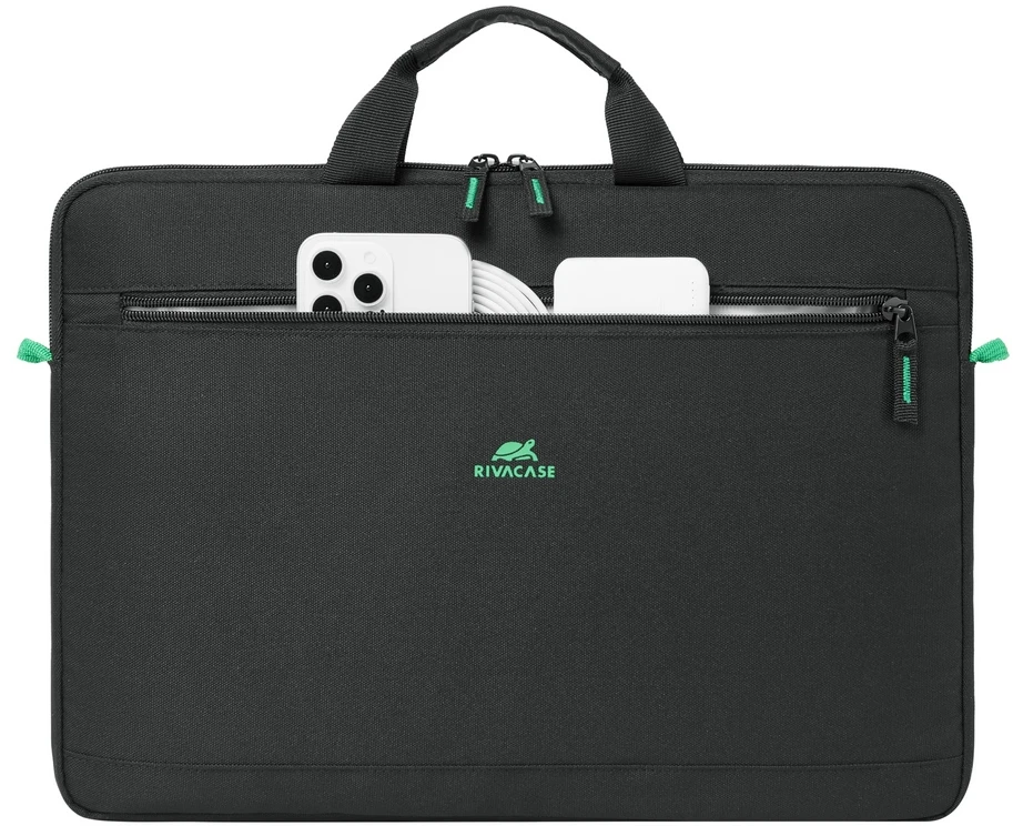 Dėklas RIVACASE 5516 juodas Gremio-ECO Nešiojamas kompiuteris case 15.6-16"