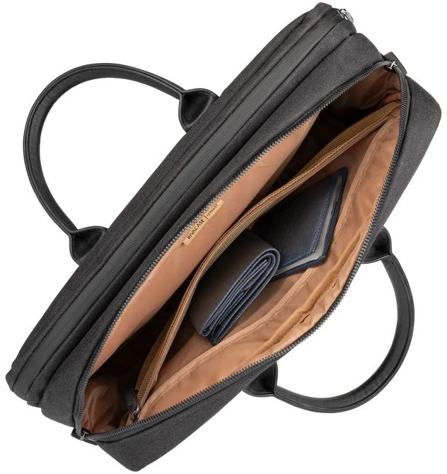 Dėklas RIVACASE 8134 juodas Clark-ECO Nešiojamas kompiuteris 15.6" Bag