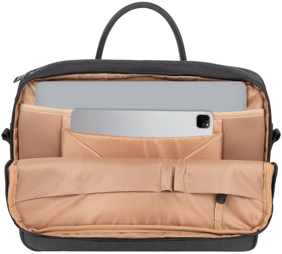 Dėklas RIVACASE 8134 juodas Clark-ECO Nešiojamas kompiuteris 15.6" Bag