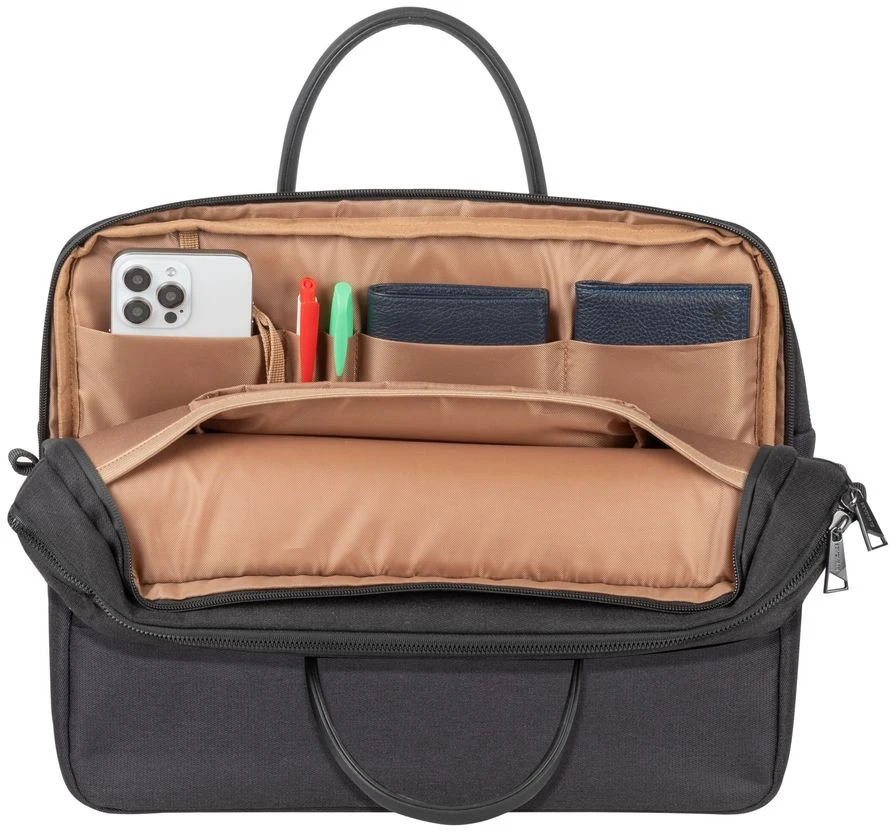 Dėklas RIVACASE 8134 juodas Clark-ECO Nešiojamas kompiuteris 15.6" Bag