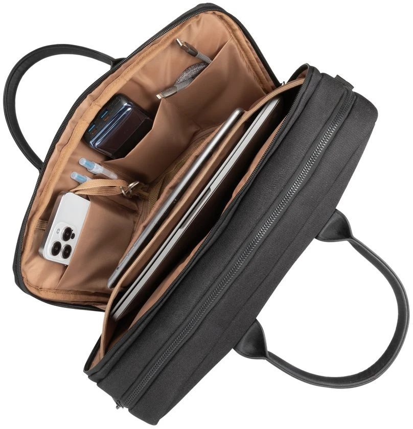 Dėklas RIVACASE 8134 juodas Clark-ECO Nešiojamas kompiuteris 15.6" Bag