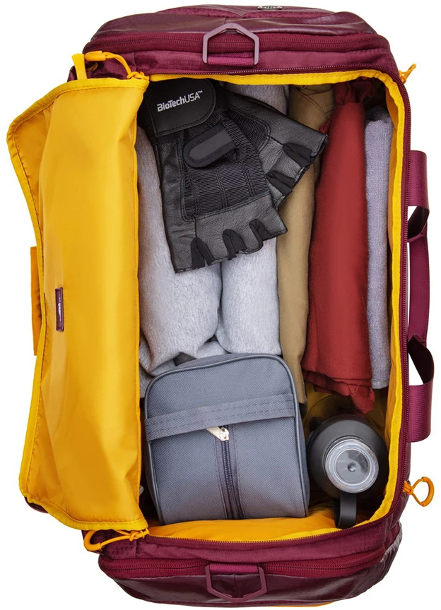 Krepšys RIVACASE 5331 burgundy red Dijon 35L Duffle bag