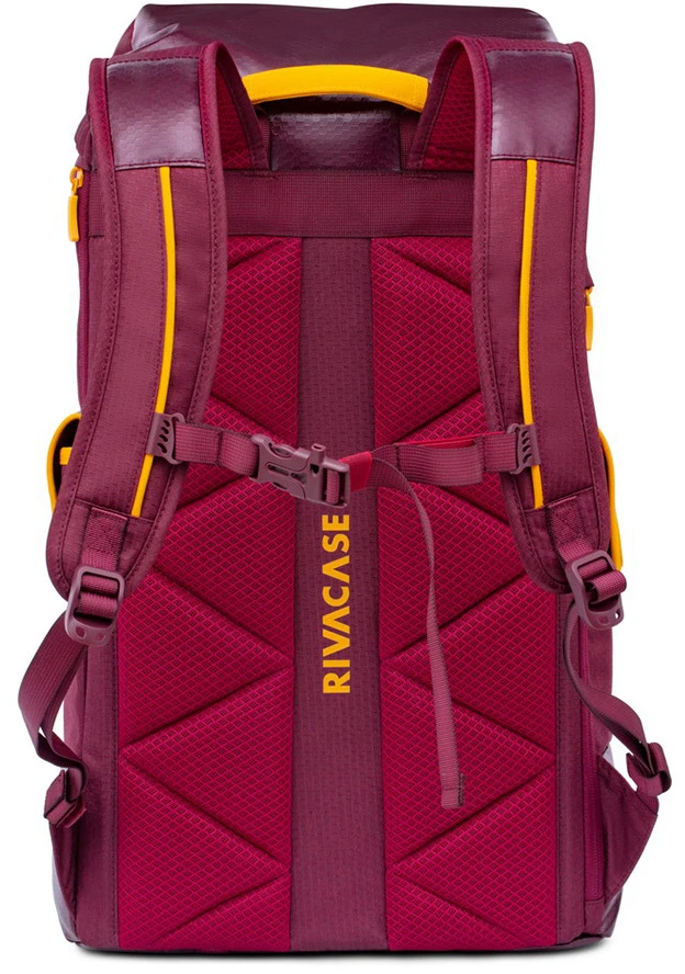 Rivacase Kensington Notebook Backpack 5361 Tinka iki 17.3 ", Backpack for laptop, Burgundy Raudona