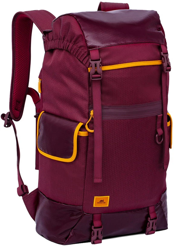 Rivacase Kensington Notebook Backpack 5361 Tinka iki 17.3 ", Backpack for laptop, Burgundy Raudona