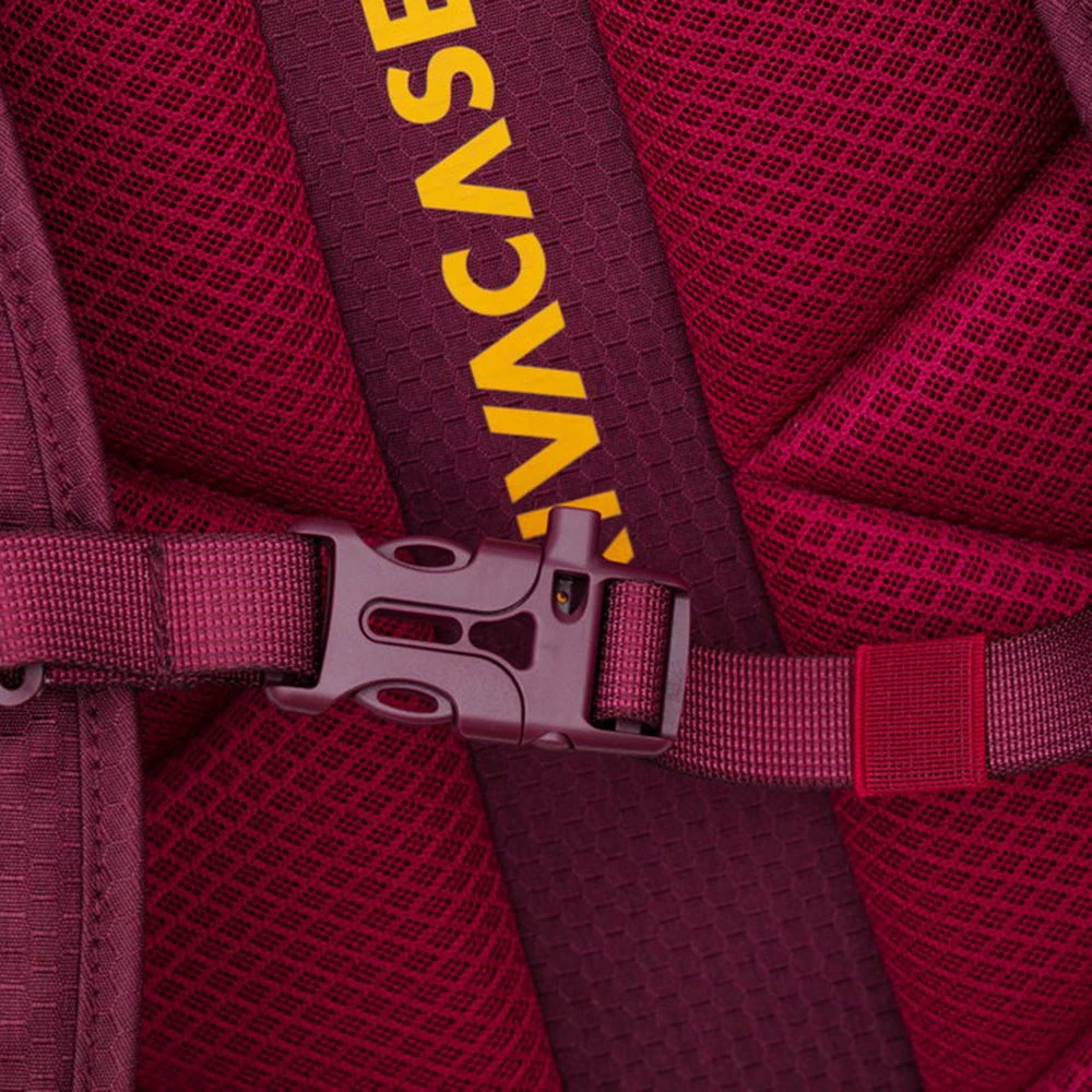 Rivacase Kensington Notebook Backpack 5361 Tinka iki 17.3 ", Backpack for laptop, Burgundy Raudona