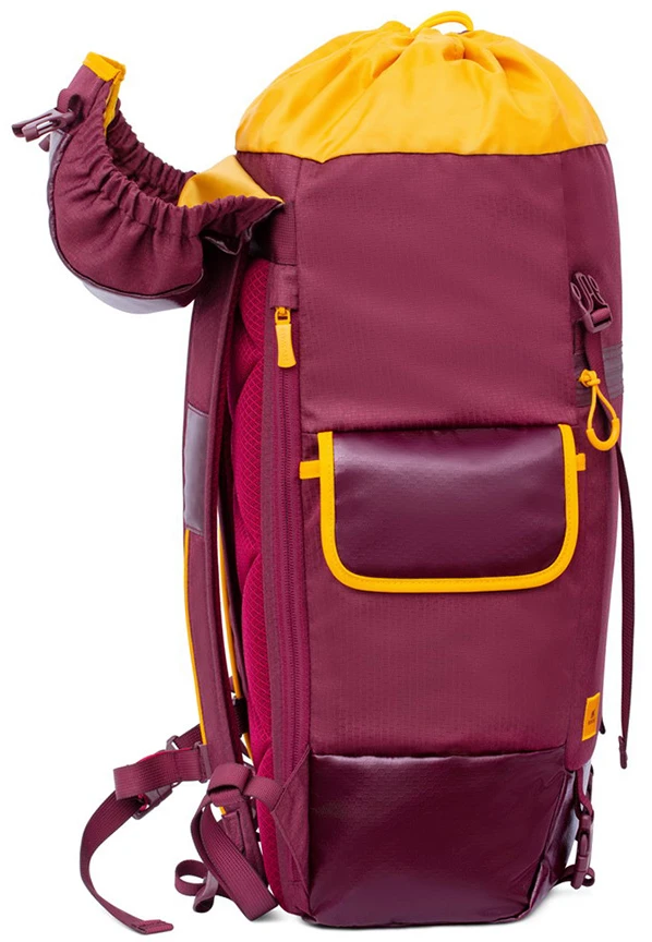 Rivacase Kensington Notebook Backpack 5361 Tinka iki 17.3 ", Backpack for laptop, Burgundy Raudona