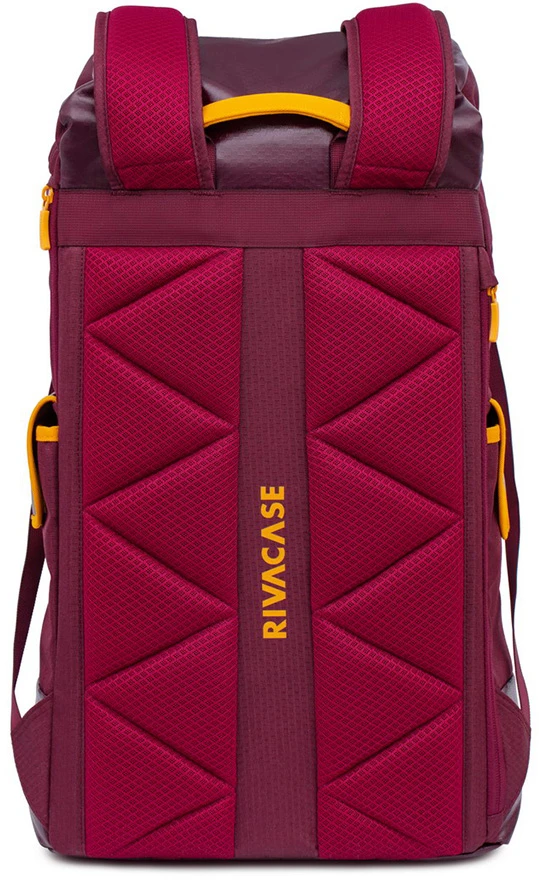 Rivacase Kensington Notebook Backpack 5361 Tinka iki 17.3 ", Backpack for laptop, Burgundy Raudona