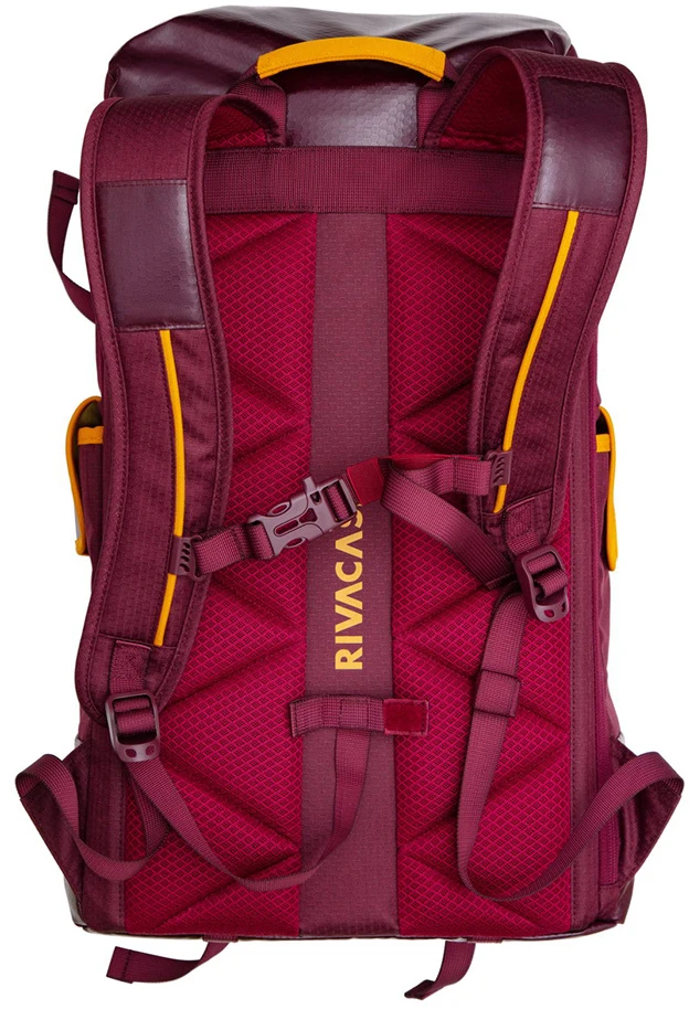 Rivacase Kensington Notebook Backpack 5361 Tinka iki 17.3 ", Backpack for laptop, Burgundy Raudona