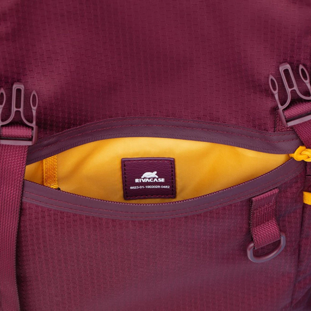 Rivacase Kensington Notebook Backpack 5361 Tinka iki 17.3 ", Backpack for laptop, Burgundy Raudona