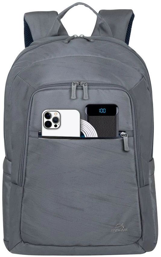 Kuprinė RIVACASE 7561 pilkas Alpendorf-ECO Nešiojamas kompiuteris backpack 15.6-16" (20L)
