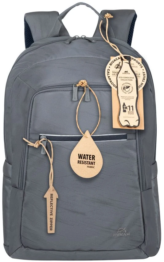 Kuprinė RIVACASE 7561 pilkas Alpendorf-ECO Nešiojamas kompiuteris backpack 15.6-16" (20L)