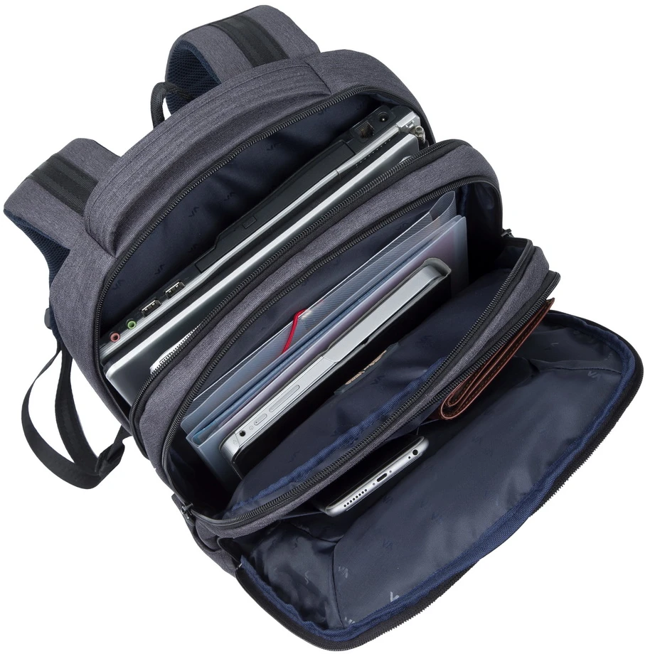 RIVACASE 7765 Nešiojamas kompiuteris Backpack 16" / 6 Juodas