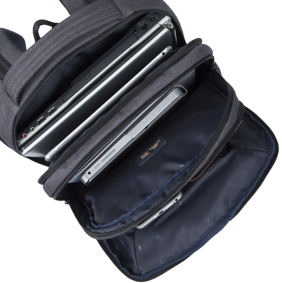 RIVACASE 7765 Nešiojamas kompiuteris Backpack 16" / 6 Juodas