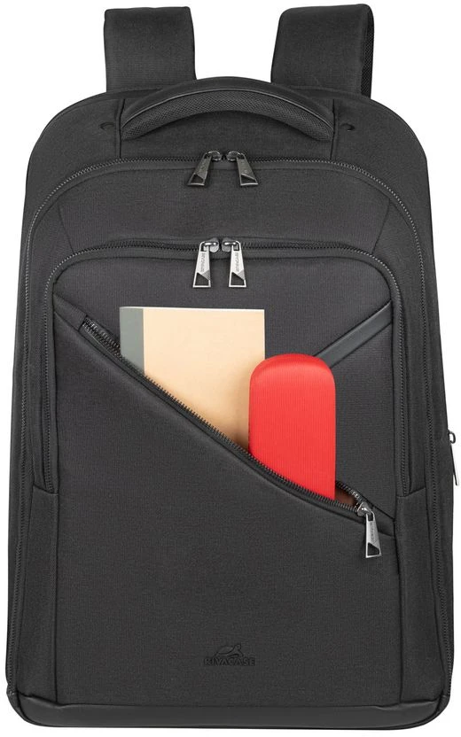 Kuprinė RIVACASE 8164 juodas Clark-ECO Nešiojamas kompiuteris 17.3" Backpack (25L)