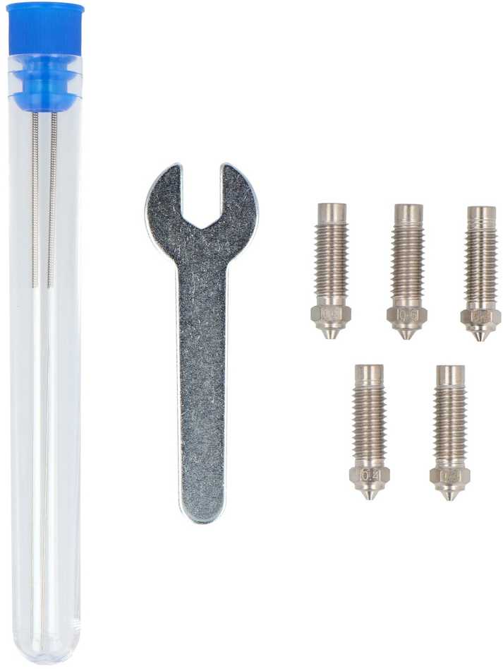 0.4 mm / 0.6 mm / 0.8 mm antgalių rinkinys Elegoo Neptune 4 Plus