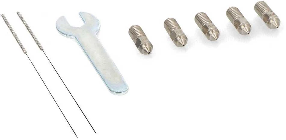 0.4 mm / 0.6 mm / 0.8 mm antgalių rinkinys Elegoo Neptune 4/4 Pro 3D spausdintuvams - grūdinto