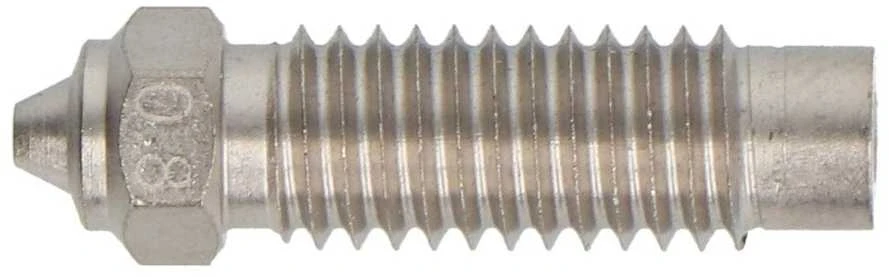 Grūdinto plieno 0.8 mm purkštukas 3D spausdintuvui