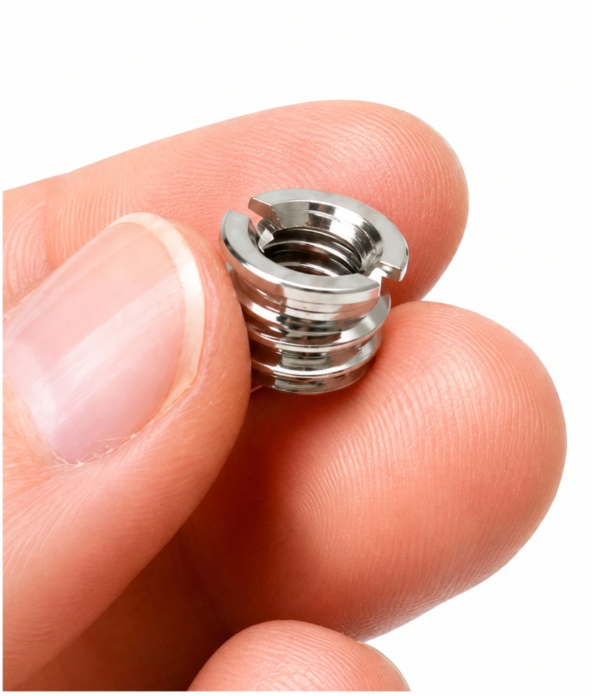 1/4 colio iki 3/8 colio trikojo adapterio varžtas