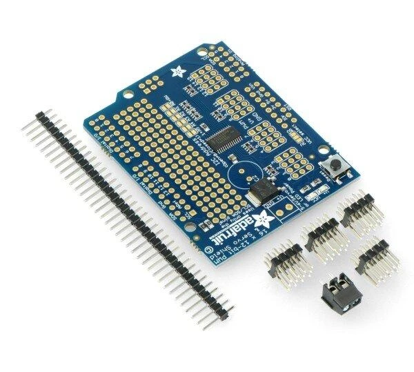 Adafruit 1411 PWM servo valdiklio plokštė su jungtimis
