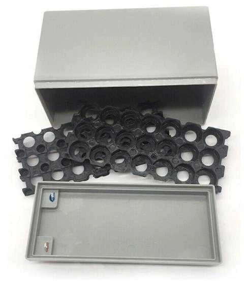 Oem 18650 akumuliatoriaus konteineris - 7x3 korpusas - akumuliatoriaus krepšelis